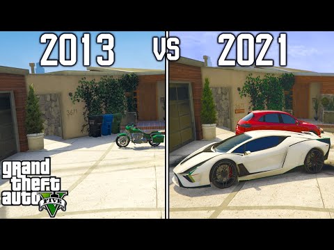 NEW Updates To Franklin's House (GTA 5 Online: The Contract DLC)