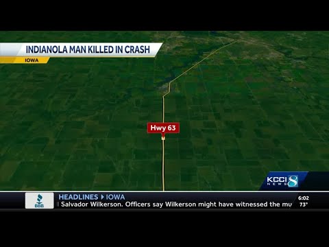 Iowa man killed in highway crash