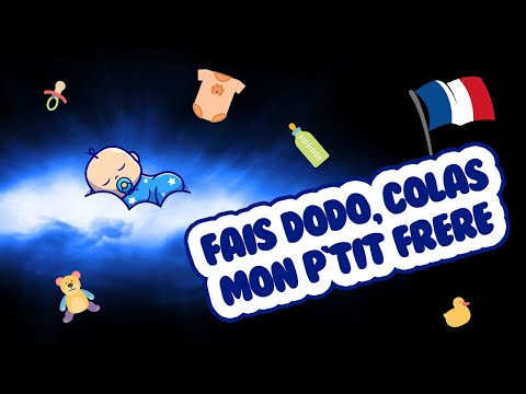 Fais DODO 🌙 Colas Mon Petit Frère Baby Sleep Songs for Calm & Relaxing Night 🌙 #babysongs  #lullaby