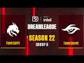 Dota2 - Team Spirit vs Team Secret - Game 1 - DreamLeague Season 22 - Group B