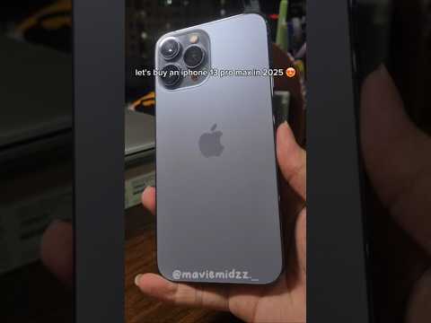 let's buy an iPhone 13 Pro Max in 2025 😻✨️ #iphone #iphone13promax
