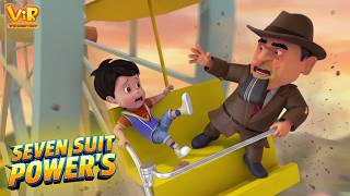 Download lagu Vir The Robot Boy : Attack on Robo Vir | Seven Suit | Cartoon for kids mp3