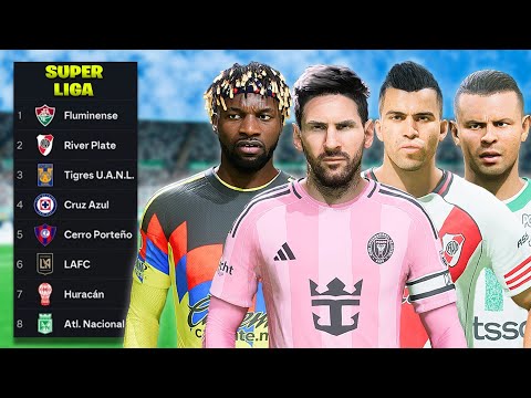 I created a SUPER LEAGUE with all the TEAMS in AMERICA 🌎🔥