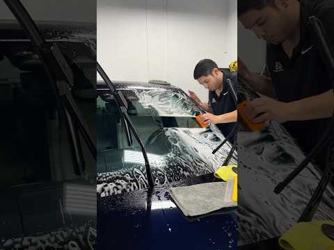 Windshield protection film install!