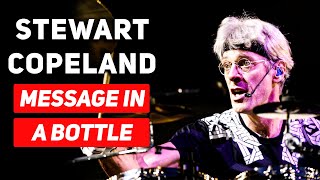 Stewart Copeland Drum Lesson &quot;Message in a Bottle&quot; | Stephen Taylor Drum Lesson