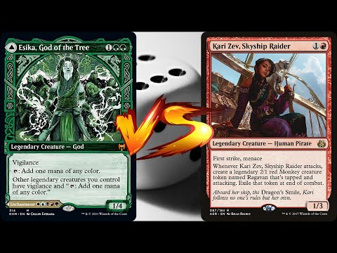 Esika VS Kari Zev - MTG EDH Duel Commander
