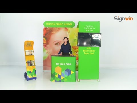 Custom Archy Trade Show Booth Setup Instructions - Signwin