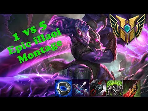 illaoi top solo carry (1v5 pentakill) #247 best illaoi