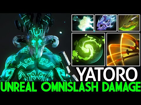 YATORO [Juggernaut] Unreal Omnislash Damage Aggressive Plays Dota 2