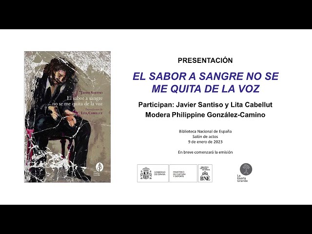 Vídeo relacionado con El sabor a sangre no se me quita de la voz (Narrativa Ilustrada)