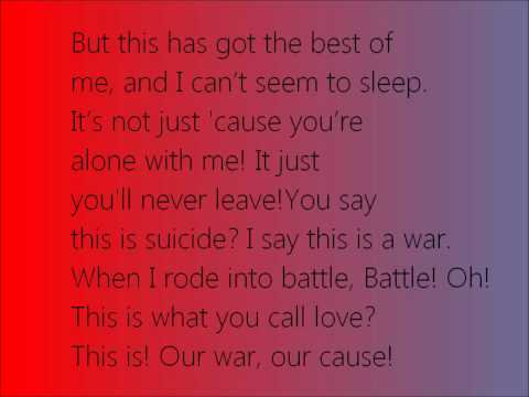 Bring Me The Horizon - It Never Ends (with lyrics)