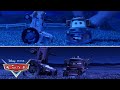 Tractor Tipping With Mater SIDE BY SIDE VIDEO Pixar Cars Disneyjr
