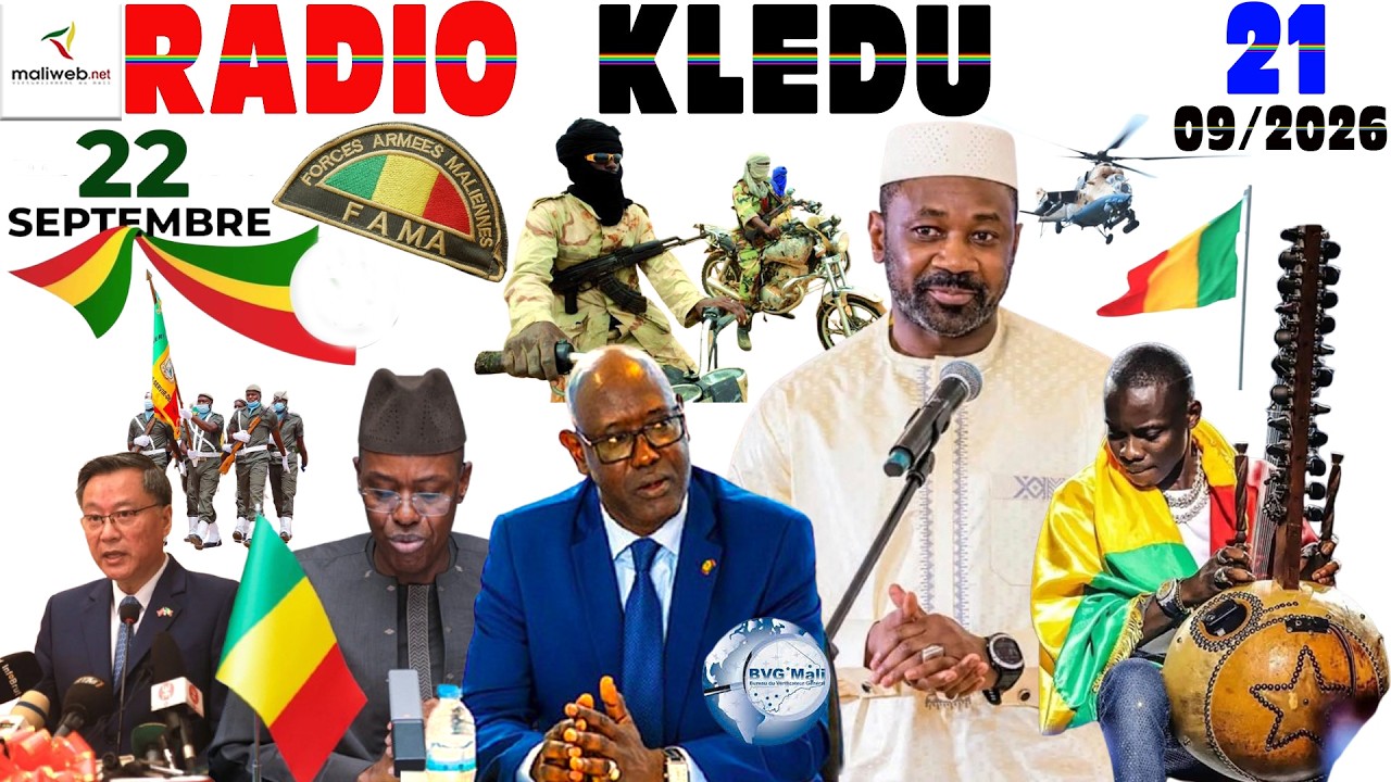 La Revue de Presse de la RADIO KLEDU du 21 Septembre 2026
