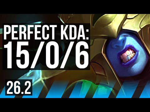 LISSANDRA vs AHRI (MID) | Perfect KDA: 15/0/6 | BR Challenger | 26.2