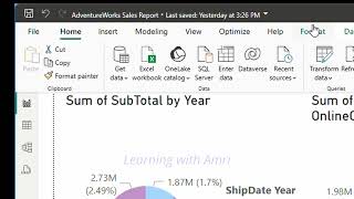 Power BI  Tutorial For Beginner - Part 3 : Filter Interaction