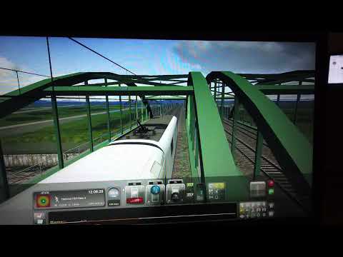 MongoTV_10462 - Del 19 - Køre TRAIN SIMULATOR 2.JULEDAG NAT Med ICE Tog i TYSKLAND