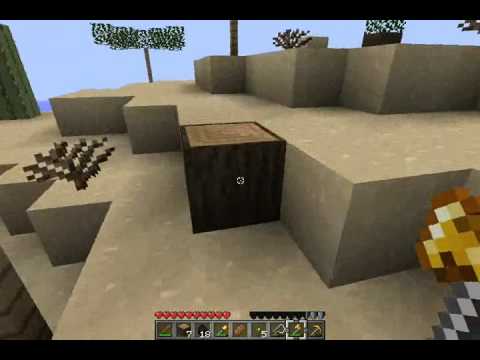 Minecraft Let' Play... Ep - 1 Sunburn Island?