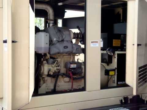 Used- Kohler 55 kW standby (50 kW prime), diesel generator set - stock # 44398006