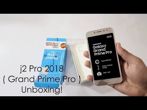 Samsung Galaxy J2 Pro 2018 Unboxing! { Grand Prime Pro } Video