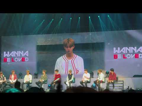170922 WANNA ONE (워너원) Fan Meeting in Singapore - It's Wanna One Time (Bae Jin Young)