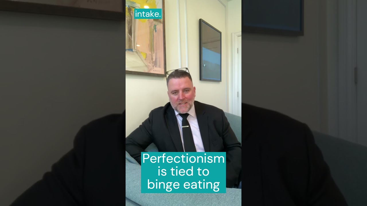Perfectionism is tied to binge eating