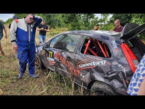 Rallye Železné Hory 2023 #77 Václav Novotný a Monika Hůlková Ford Fiesta ST150 sestřih & crash
