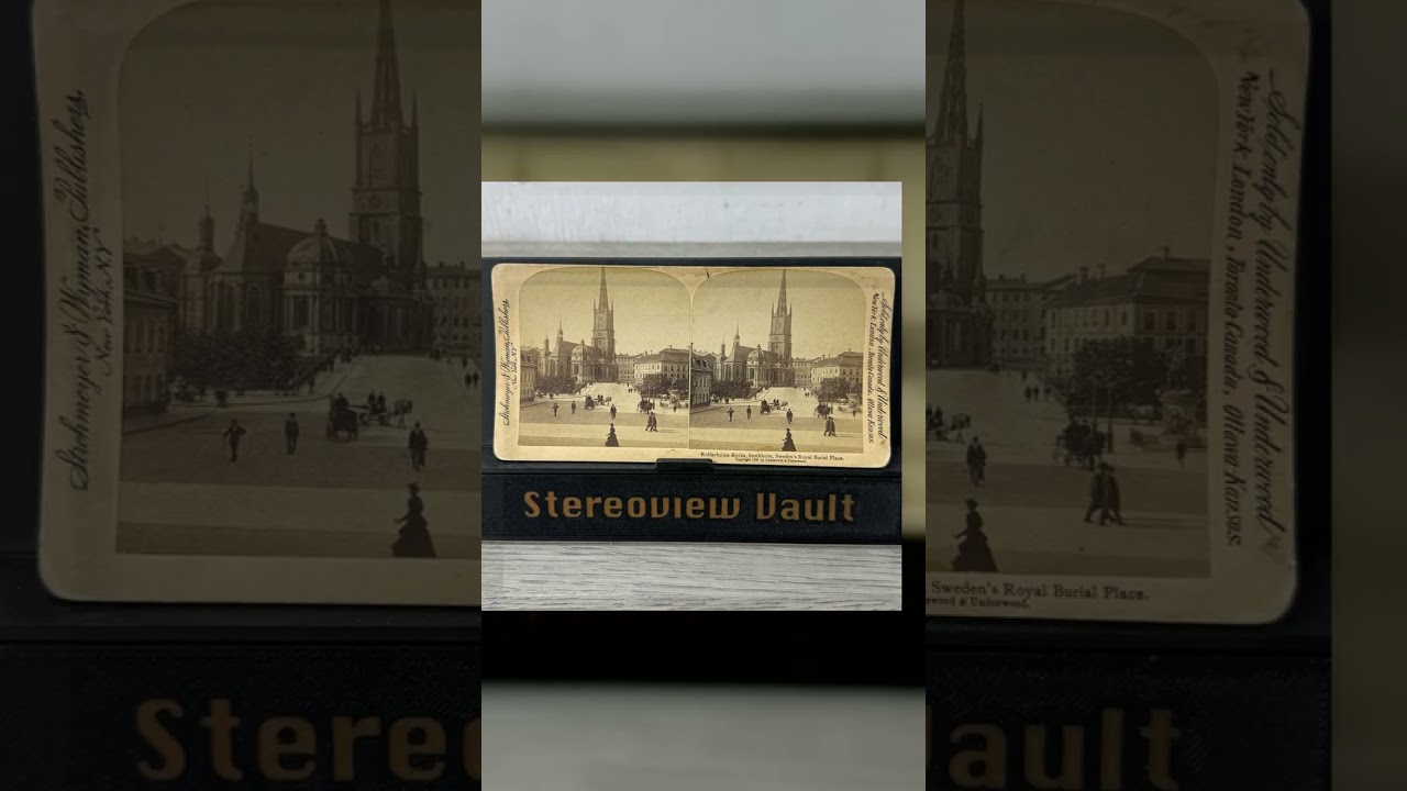 Underwood & Underwood, Riddarholms Kyrka, Stockholm, c. 1900 Video