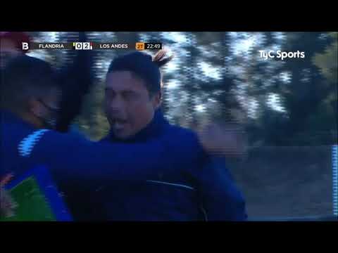 Gol de Facundo Quintana a Flandria 15/6/21 (Relato: Martín Coppolecchia)