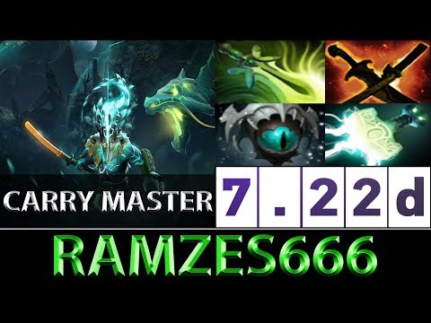 RAMZES666 [Juggernaut] Carry Master Skills ► Dota 2 7.22d