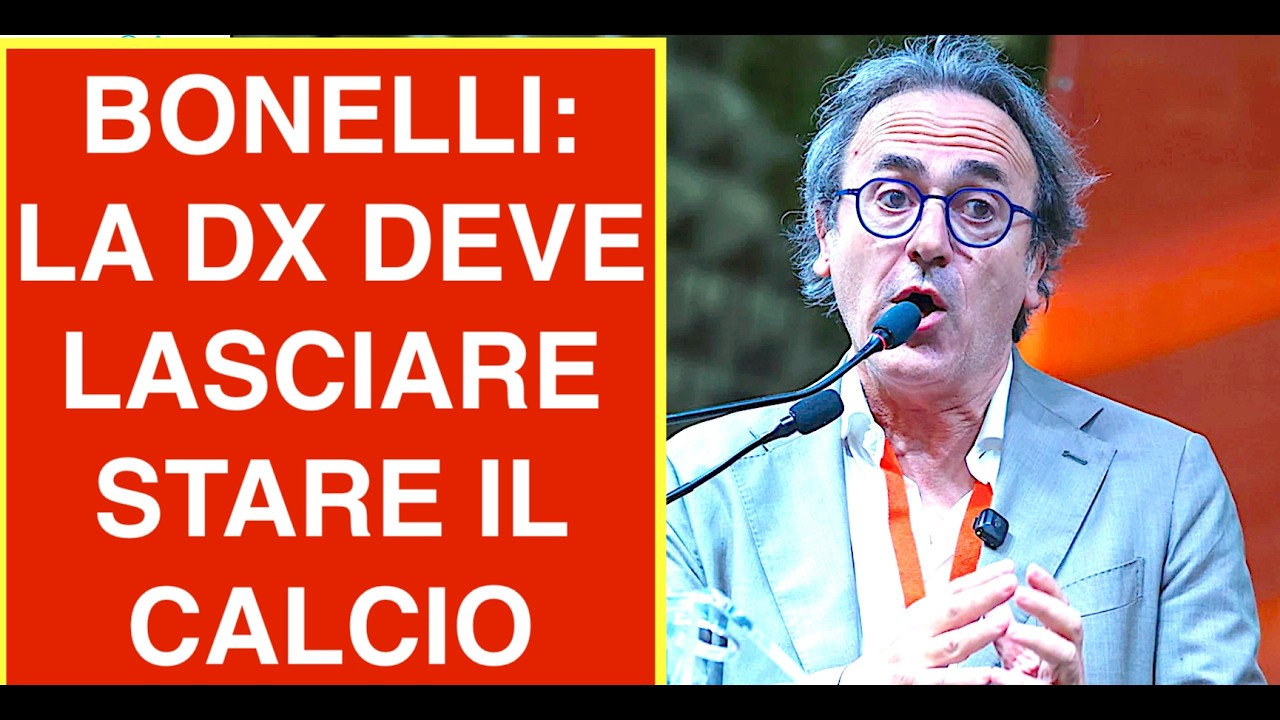 BONELLI: LA DESTRA DEVE LASCIARE STARE LA NAZIONALE DI CALCIO