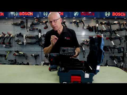 Bosch Akumuliatorinis smūginis suktuvas gręžtuvas GSB 18V-21 55Nm, be akumuliatoriaus ir kroviklio video