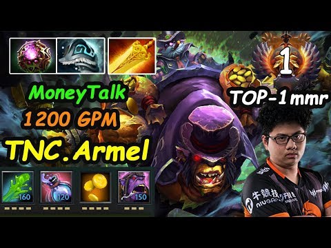 TNC Armel - [Alcehmist] Monster Farm Money Talk 1200 GPM Top1 MMR Dota 2 7.21 Gameplay
