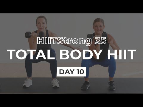 FREE 2 Week Full Body Workout Plan HIITStrong 35 New HIIT Workouts Daily