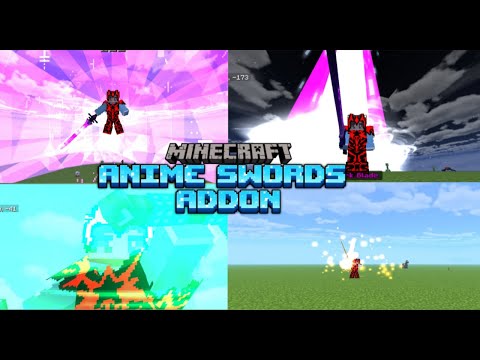SONICxGAMING - 🌟 Become the Hero: Minecraft 1.20 PE's Epic Anime Sword Mod ⚔️