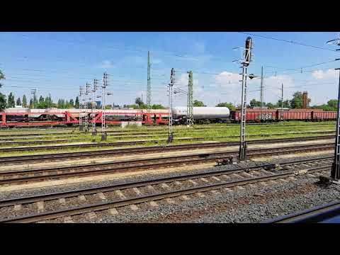 Győr-Győr gyárváros közti tehervagonok