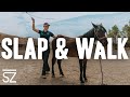 Teaching Your Horse The Slap Walk Exercise