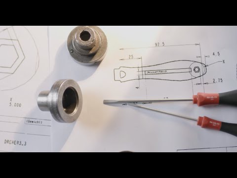 Schraubendrehersatz 6-tlg. mit Schlagkappe und Sechkantansatz