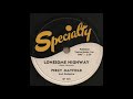 LONESOME HIGHWAY / PERCY MAYFIELD And Orchestra [Specialty SP 439]