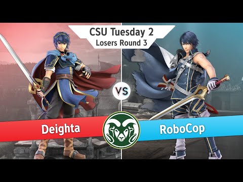 Deighta(Marth) Vs RoboCop(Chrom) - Losers Round 3 - CSU Tuesday 2
