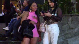 Medellin Colombia Parque Lleras Nightlife