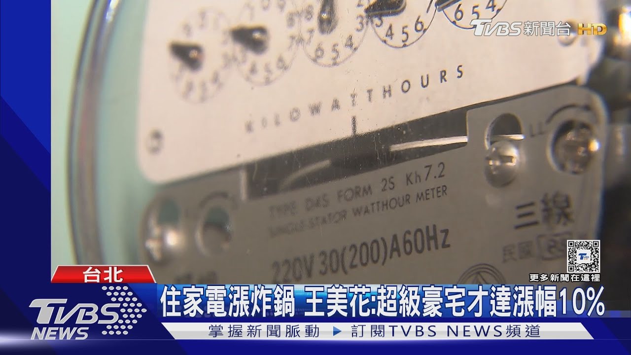 住家電漲炸鍋 王美花:超級豪宅才達漲幅10%