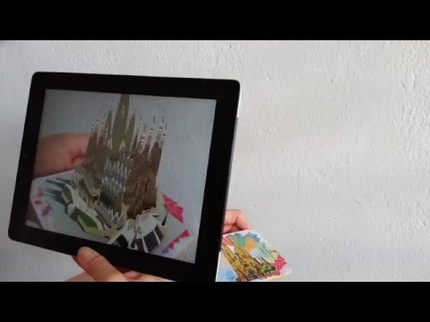 Sagrada Familia AR 3D Video