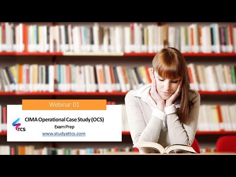 CIMA OCS May & August 2022 Pre-Seen Analysis. Webinar 01: Exam Prep