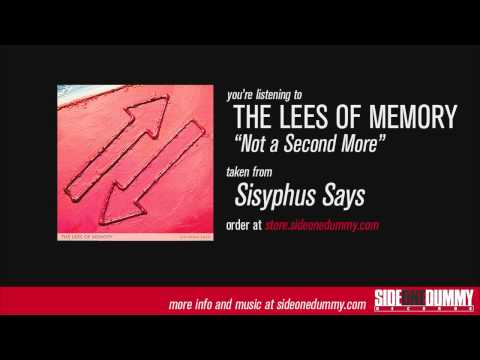 The Lees of Memory - Not a Second More (Official Audio)