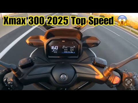 Yamaha Xmax 300 2025 Acceleration And Top Speed 😱