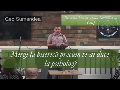 Geo Sumandea, Mergi la bisericã precum te-ai duce la psiholog ?