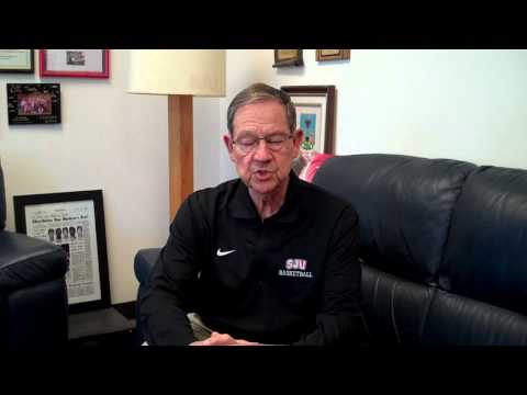 Interview w/SJU Head Basketball Coach Jim Smith - 2013 Saint Mary's