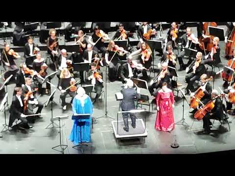 Waltraud Meier & Irène Theorin in Strauss & Wagner Concert at Gran Teatre del Liceu de Barcelona.