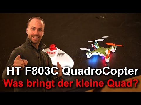HT F803C QuadroCopter Review