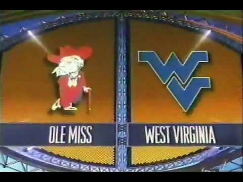 2000 Music City Bowl West Virginia vs Ole Miss No Huddle
